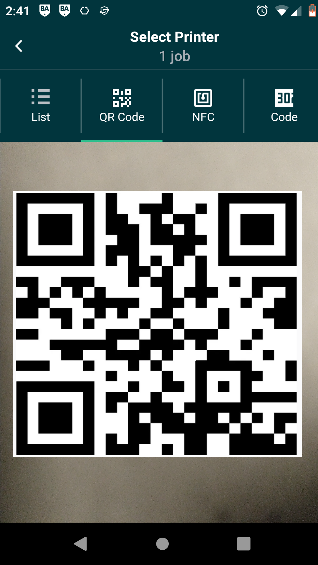 QR code